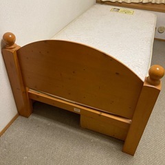 受け渡し予定者が決まり　ましたシングルベッド　無料の画像