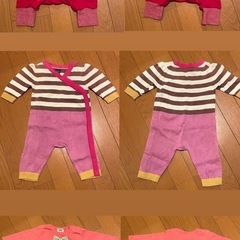 ベビー服①　女の子　50.60.70の画像