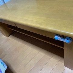 ローテーブル　引き出し付きの画像