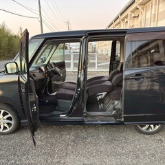 低走行8万キロ台！月々9千円〜分割払い可❗️ 車検2年付き！【名義変更代込み】大人気☆スズキ パレットSW☆Bluetooth対応ナビ付き☆走行中DVD見れます☆電動スライドドア☆ドラレコ☆スマートキー☆フルオートエアコン☆純正アルミ☆そのまま乗って帰れます‼️の画像