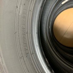 195/80R15 DUNLOP タイヤ 4本セット　2024年式新品の画像