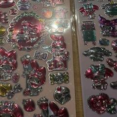 ボンボンシール　サンリオキラキラセット5枚の画像