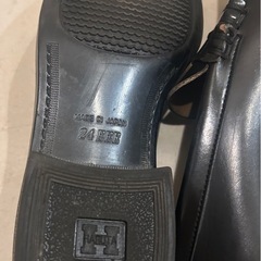 ハルタ　ローファー　黒　24.5cmEEEの画像