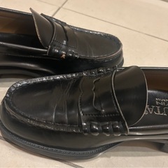 ハルタ　ローファー　黒　24.5cmEEEの画像