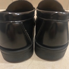 ハルタ　ローファー　黒　24.5cmEEEの画像