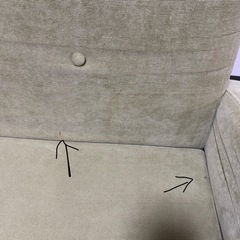 ソファ 緑 2人がけの画像