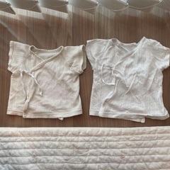 赤ちゃん 短肌着 コンビ肌着 セットpupo ベビー肌着の画像