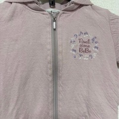 Bebe パーカー　100センチ　の画像
