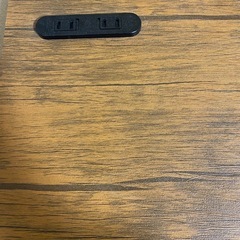 机（ウッド調）の画像