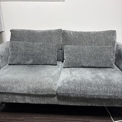 ソファ 2人掛け モダンデコの画像