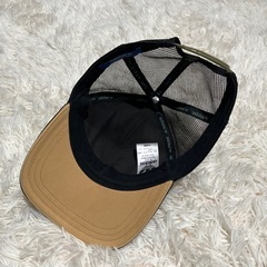 adidas 帽子 ゴールド メッシュ トラッカーキャップ 黒/金 アディダスの画像