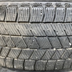 BRIDGESTONE 185/65R15 23年製　冬タイヤ　タイヤホイールセットの画像