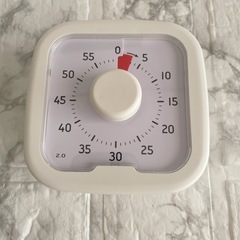 タイマー　勉強　60分　子供　ホワイト　学習　キッチン　集中力UP 14②の画像