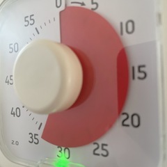 タイマー　勉強　60分　子供　ホワイト　学習　キッチン　集中力UP 14②の画像