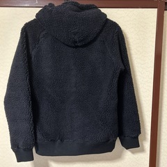 新品　Gymphlex ジムフレックス　ボア　パーカー　Mサイズ　NAVYの画像