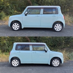 ⭐️コミコミ価格⭐️★車検令和8年5月まで★人気色★バイカラー★スマートキー★SUZUKI ラパン★の画像