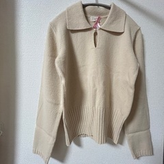 IENA 襟付きニットの画像