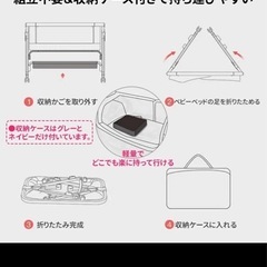 ベビーベッド
の画像