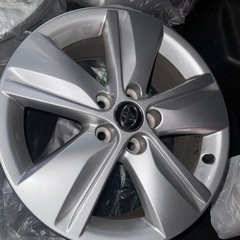 ハリアー純正ホイール 小傷のみの美品 4本セット 17インチ 7J +35 114.3ハブ径60mm トヨタ平座ナット対応の画像
