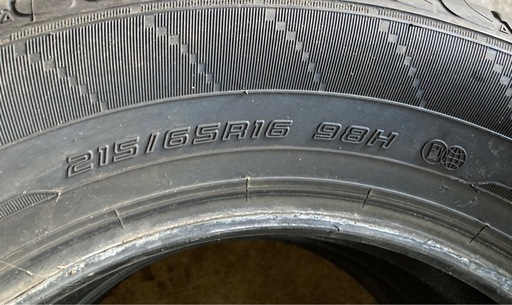 DUNLOP 215/65R16 24年製　夏タイヤ