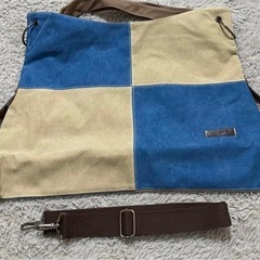 ショルダーバッグ キャンバスバッグ ハンドバッグ大容量 カバン　旅行の画像