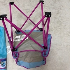 ディズニー　アナ雪　子供用折りたたみチェアの画像