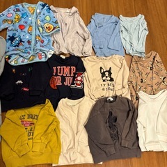 トップスなど15点セット　男の子の画像