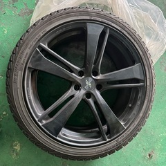 アルミホイール　スタッドレスタイヤの画像