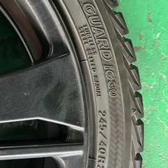 アルミホイール　スタッドレスタイヤの画像