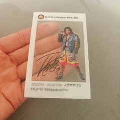 新日プロレスコラボカフェ　NJPW×Pepper PARLORの画像