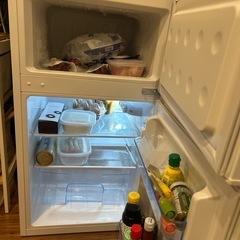 小型2ドア冷蔵庫 95L 動作品｜引き取り希望の画像