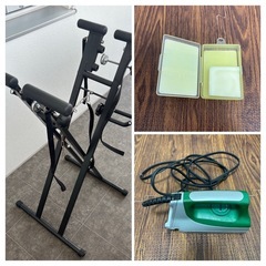 スノボー、スキーワックス台、ガリウム アイロンS、ワックス等詰め合わせ（おまけ）の画像