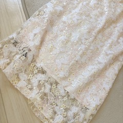 未使用　ワンピース　レース　スパンコールの画像