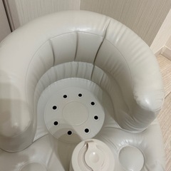 【美品】Richell ふかふかベビーチェア　リッチェル　お風呂　椅子の画像