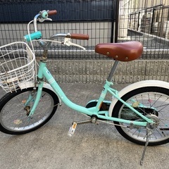 18インチ子供用自転車の画像