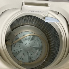 アクア　7kg 2017年製　全自動洗濯機 洗濯槽分解洗浄済 3ヶ月保証付の画像