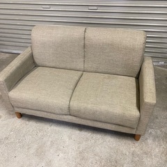 2Pソファ ベージュの画像