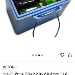 発泡クーラー　クーラーボックス　発泡スチロール　全てセット！の画像
