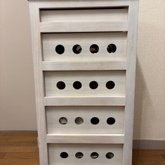 キッチンストッカー　キッチンワゴン　キッチン収納　木製　おしゃれワゴンキャスター付きの画像