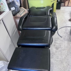 【美容室✨器具】革張り❗️ タカラベルモントバーバーイス✨360℃回転。の画像