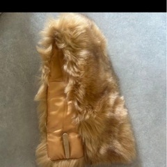 フェイクファー つけ襟 クリップ式の画像