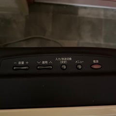 液晶テレビ2008年　リモコン、アンテナ無しの画像