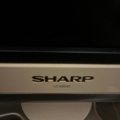 液晶テレビ2008年　リモコン、アンテナ無しの画像