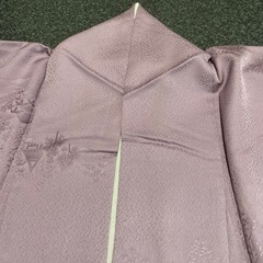 色無地 紫色と袋帯セットの画像