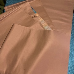 正絹 袋帯 辻が花 銀彩加工の画像