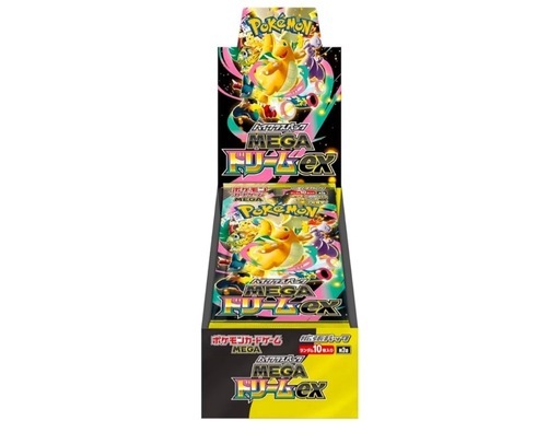 ポケモンカードMEGAドリームexメガドリームex シュリンク付きBox (君の