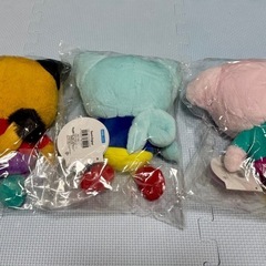 サンリオイングリッシュマスター　エディ他　ぬいぐるみの画像