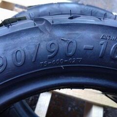 原付　チューブレスタイヤ　90/90-10 50Jの画像