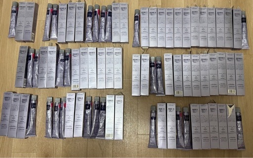 イルミナカラー カラー剤セット 79本セット＋使いかけ まとめ売り