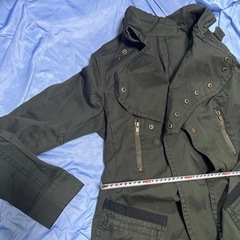 ①上着　新品タグ付き　L 暗めの色の画像